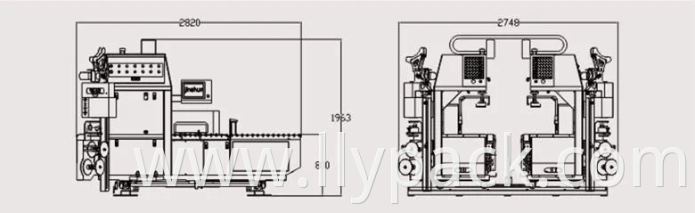 Corrugated Paperboard Carton Box Packing Strapping Machine